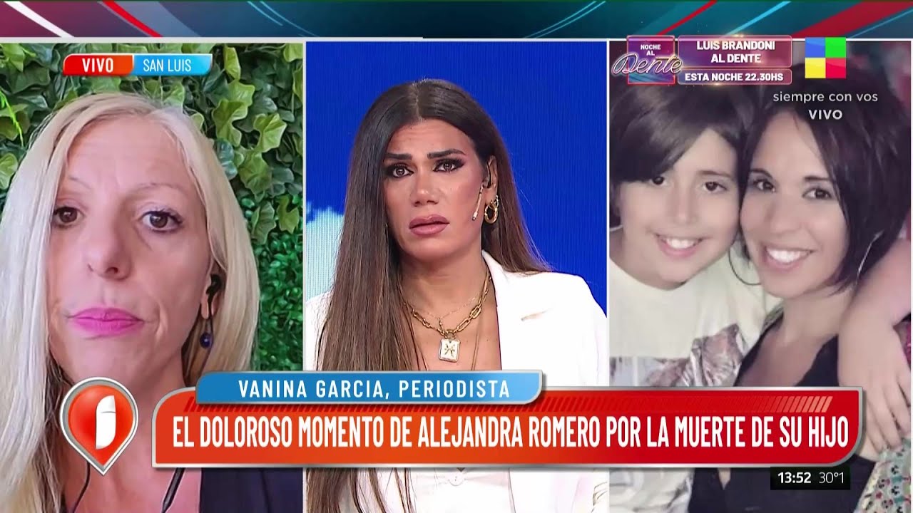 El doloroso momento de Alejandra Romero, última pareja de Rodrigo: murió su hijo de 13 años