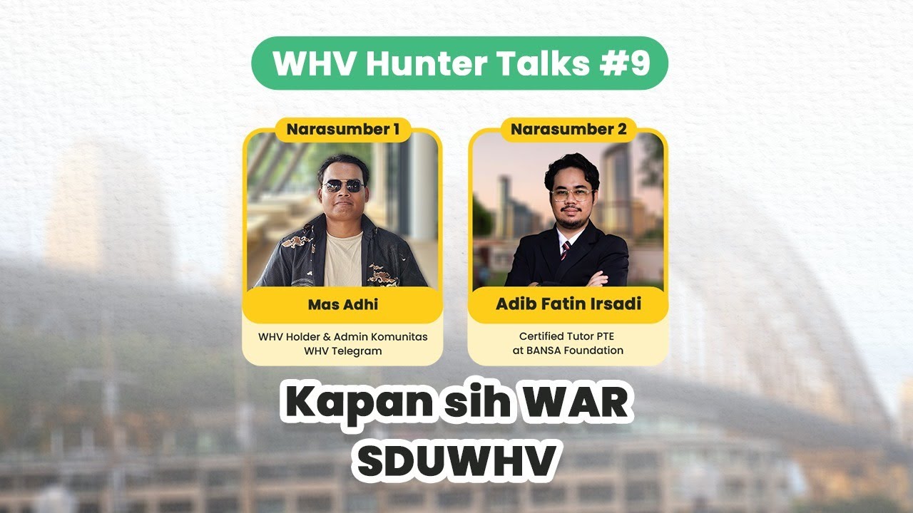 WHV Talks #10 Ngadepin Rumor & Realita War SDUWHV