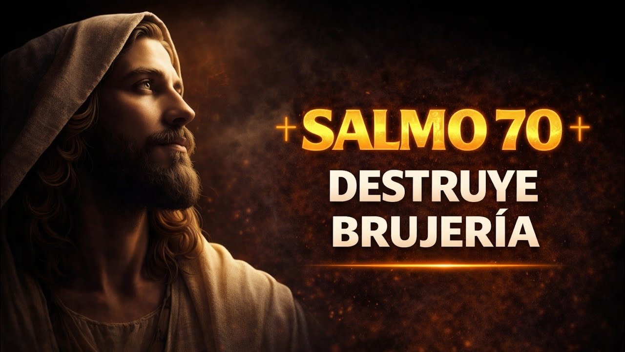 🔥 Dios Revela: Salmo 70 — En 24 Horas Se Rompe Toda Brujería