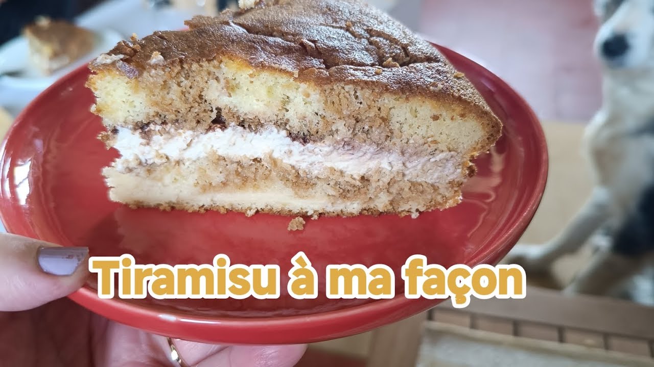 Faire un #tiramisu sans #boudoir 😉👍. Je t'explique tout 😋☕