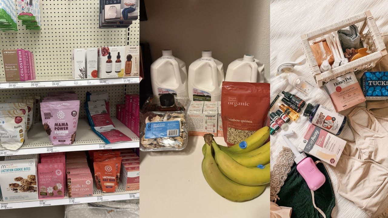 Vlog: postpartum ￼ essentials, for new mom’s / mom’s breast-feeding , waxayal hooyoda cusub aad  uba
