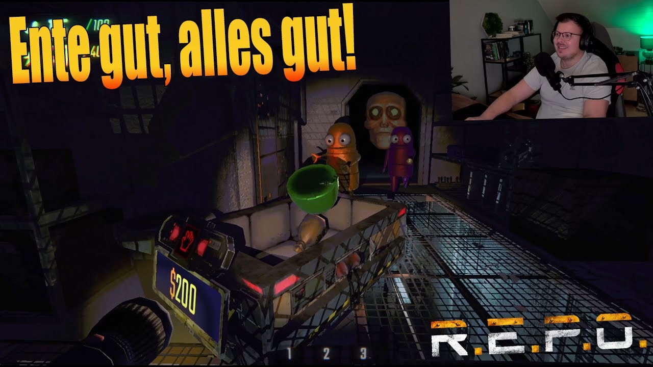 Erste Runde R.E.P.O mit den Jungs 😂 Ente gut alles gut!