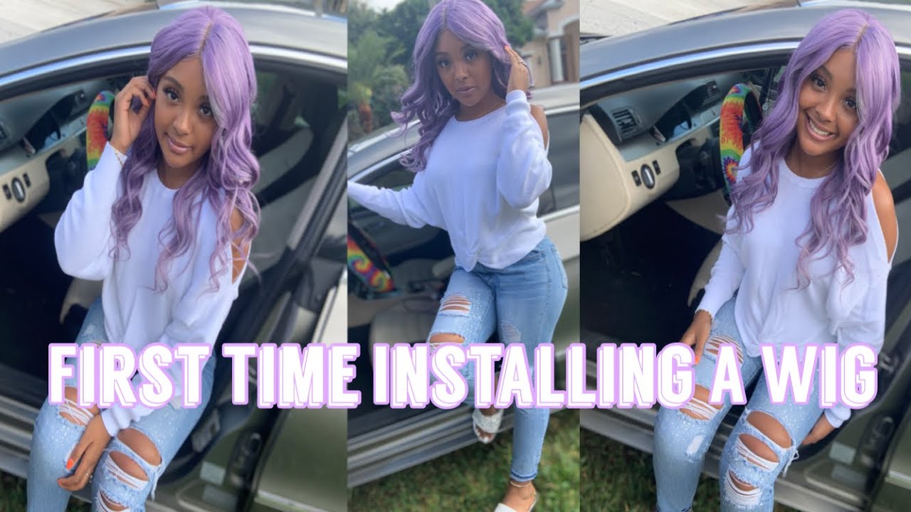 Lavender Wig Install! + Review