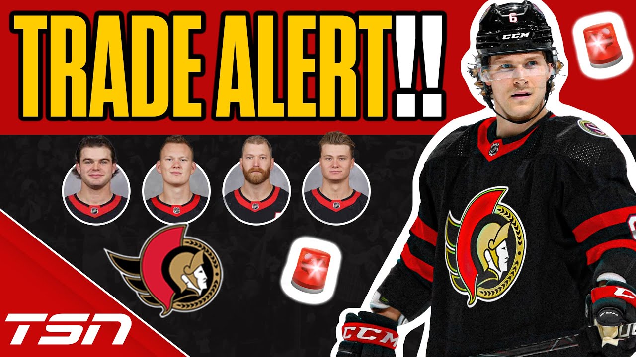 TRADE ALERT | SENATORS ACQUIRE JAKOB CHYCHRUN FROM COYOTES