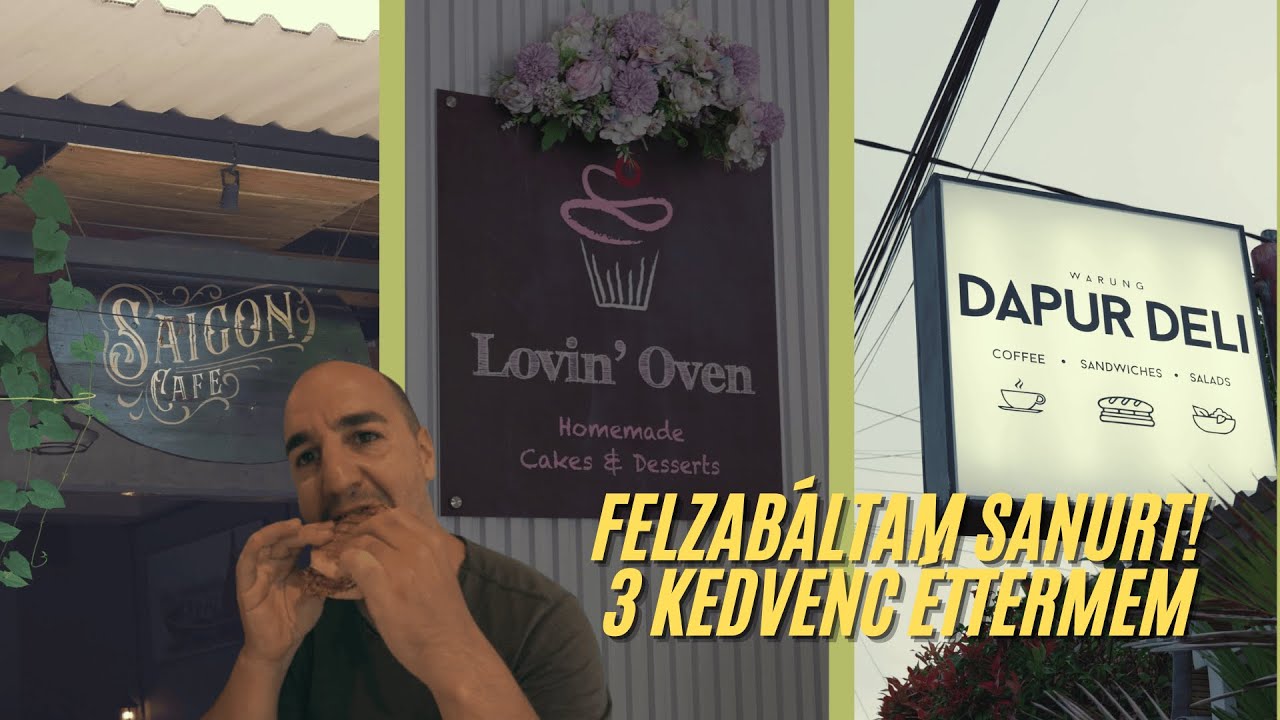Felzabáltam Sanurt! 🍽️ – 3 KIHAGYHATATLAN étterem Balin