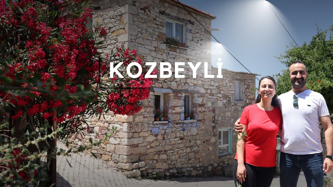 İzmir'de Deniz Manzaralı Tarih Kokan Köy: KOZBEYLİ (Foça)