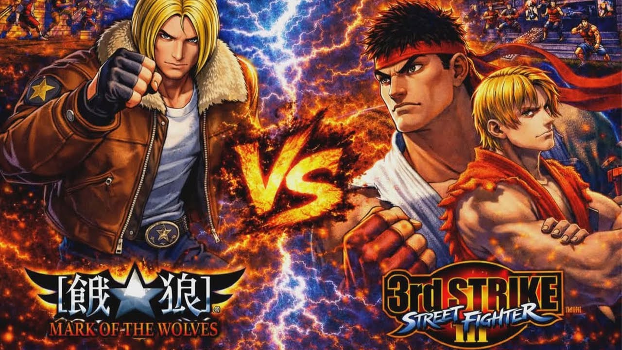 🔴  Stream Versus LIVE🔸The CLASH OF TITANS 🔥STREET FIGHTER 3 🆚 GAROU MARK OF THE WOLVES