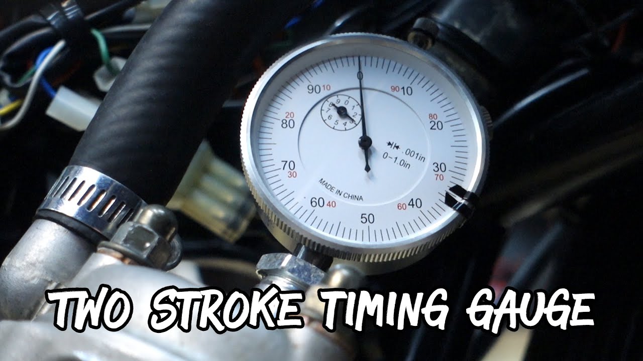 DIY Two Stroke Timing Gauge and Setting Timing on the YZ85