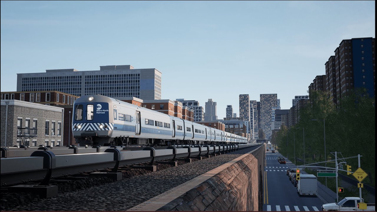 Train Sim World 5 | Harlem Line to Grand Central Station | Bombardier M3 | No Commentary