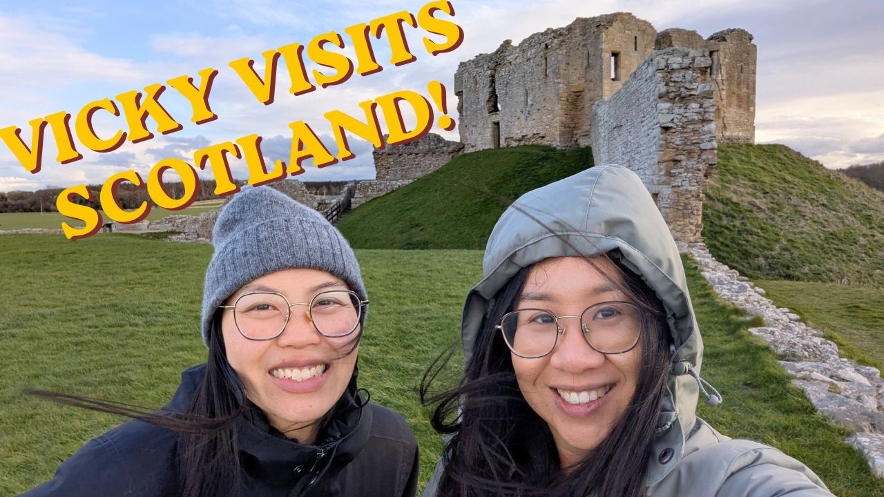 My friend from Canada visits me in Scotland! Vlog 15