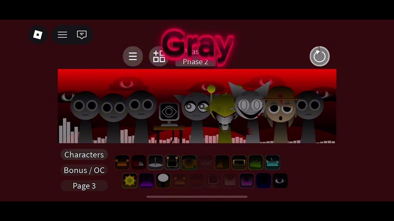 Gray Roblox Sprunki +