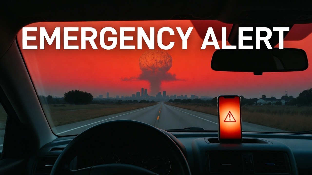 You’re On The Road When The Emergency Alert Hits