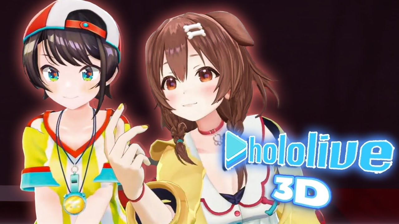8 Minutes Of Hololive JP 3D Moments That I Watched 3 Times a Day