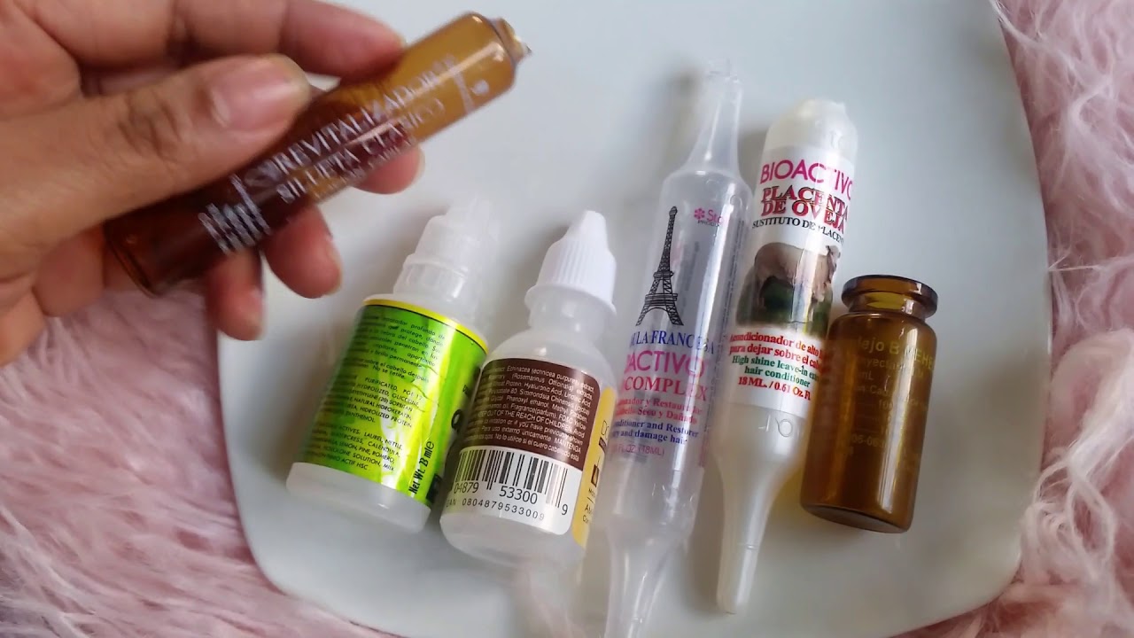 suero vitaminado para el crecimiento del cabello, detener su caída ,fortalecer y reparar
