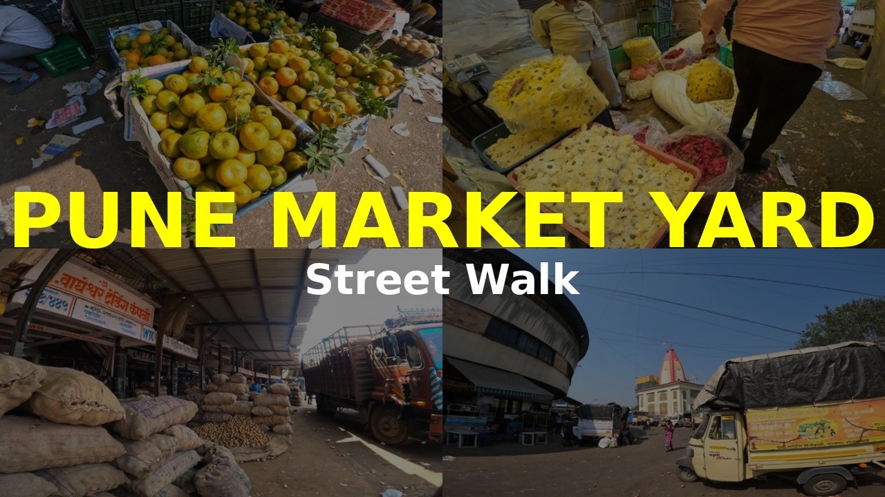 Pune’s Biggest Market Inside Market Yard Pune Full