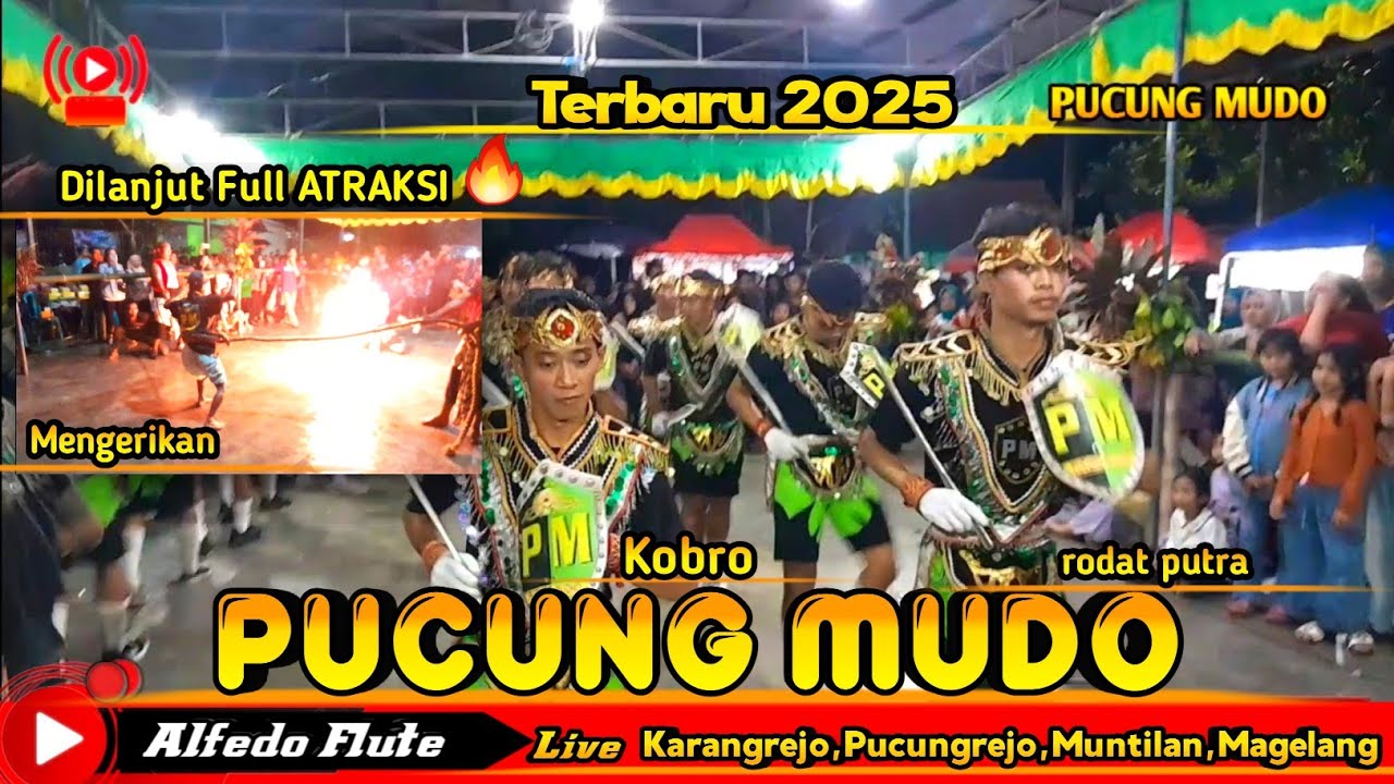 Kobro Pucung mudo terbaru 2025 rodat putra dilanjut full ATRAKSI live Karangrejo,Pucungrejo,Muntilan