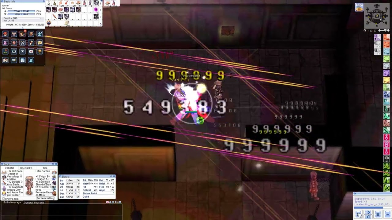 iro - GX One-hand sword-  Cross impact  ; - ;