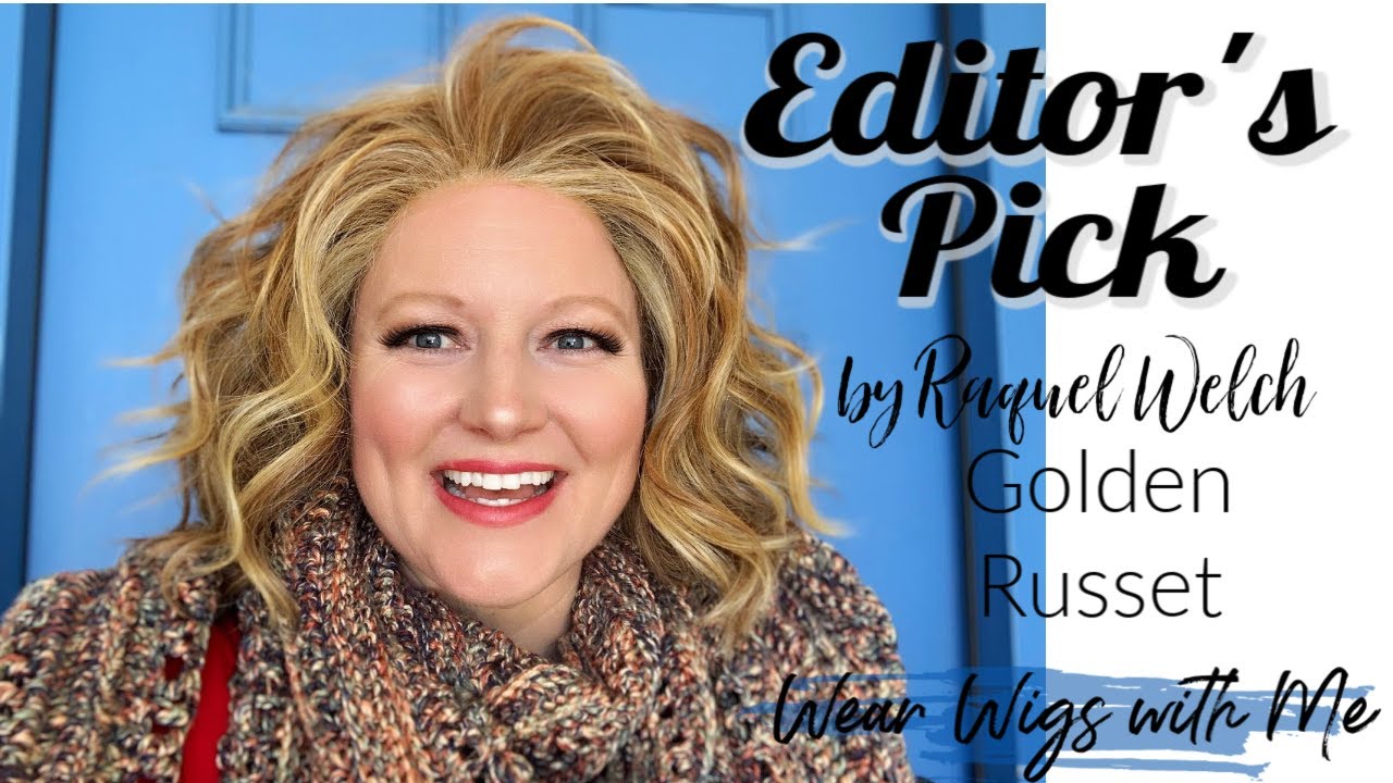 WIG REVIEW Editor’s Pick by Raquel Welch in the color Golden Russet