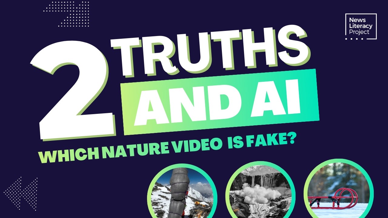 Which extreme nature video is AI-generated? | Two Truths & AI