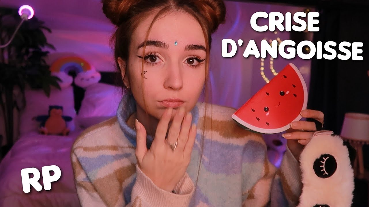 ASMR ROLEPLAY TA SOEUR CALME TA CRISE D'ANGOISSE