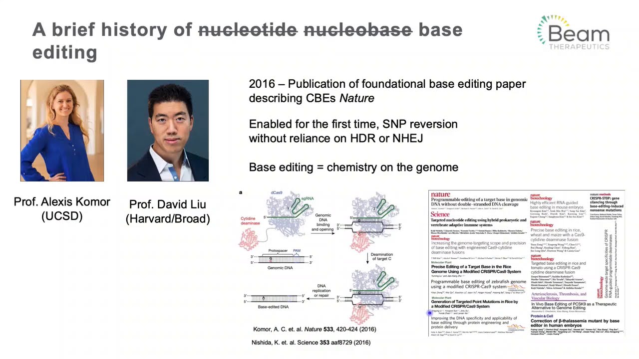 Base Editing: Putting Precision into Genomic Medicine