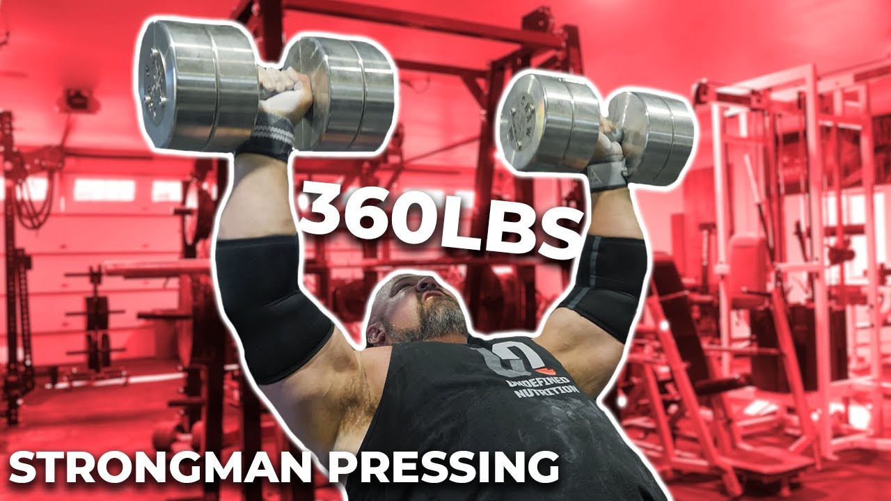 180 LB DUMBBELLS INCLINE PRESS | HOW TO BUILD PRESSING STRENGTH