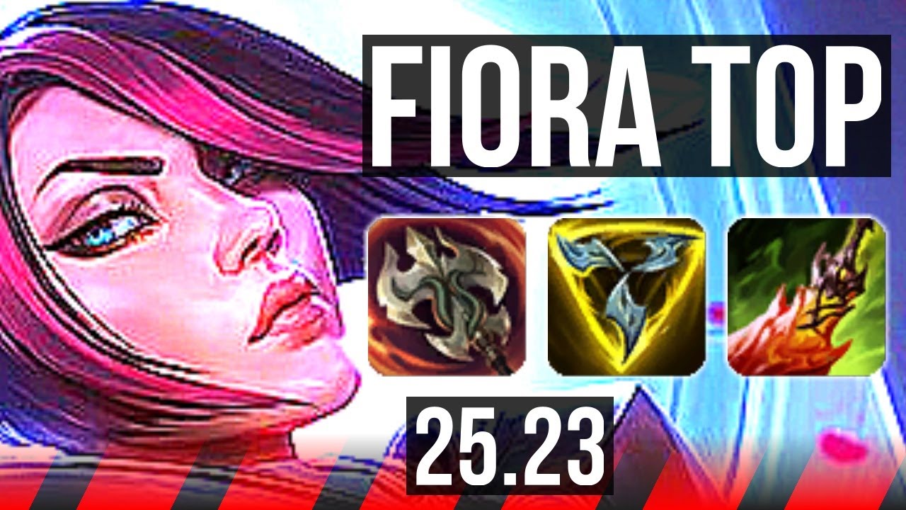 FIORA vs ILLAOI (TOP) | 68% winrate, 6 solo kills | EUW Master | 25.23