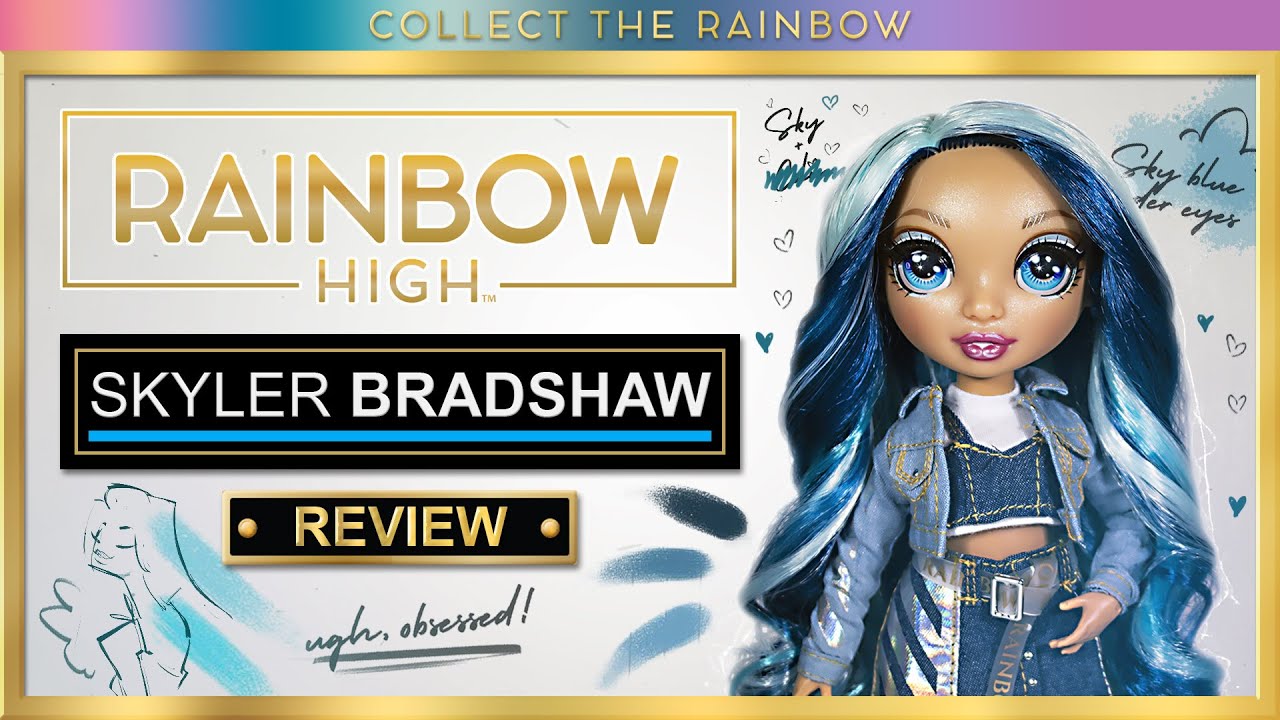 Review SKYLER BRADSHAW, Series 1 🌈 Especial Rainbow High 🌈