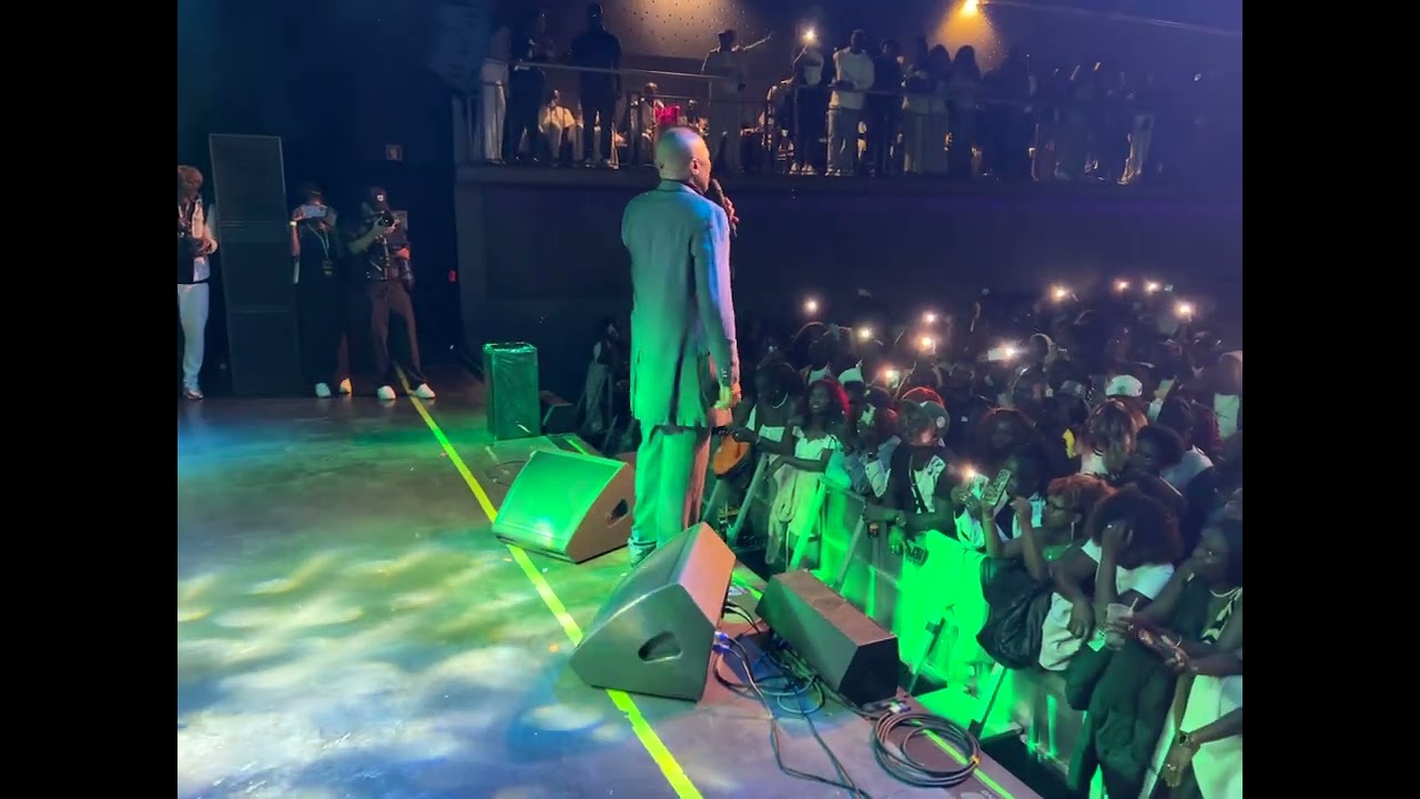 Justino Delgado no show do musico Kilograma em Lisboa ao vivo