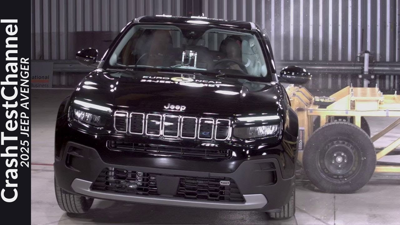2025 Jeep Avenger EV Crash Test Results: How Safe is it Really?