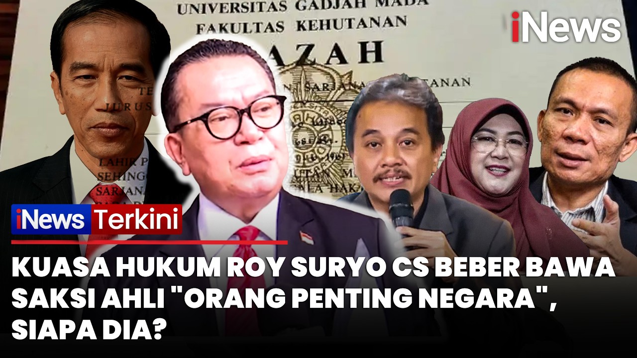 Kuasa Hukum Roy Suryo Cs Beber Bawa Saksi Ahli 