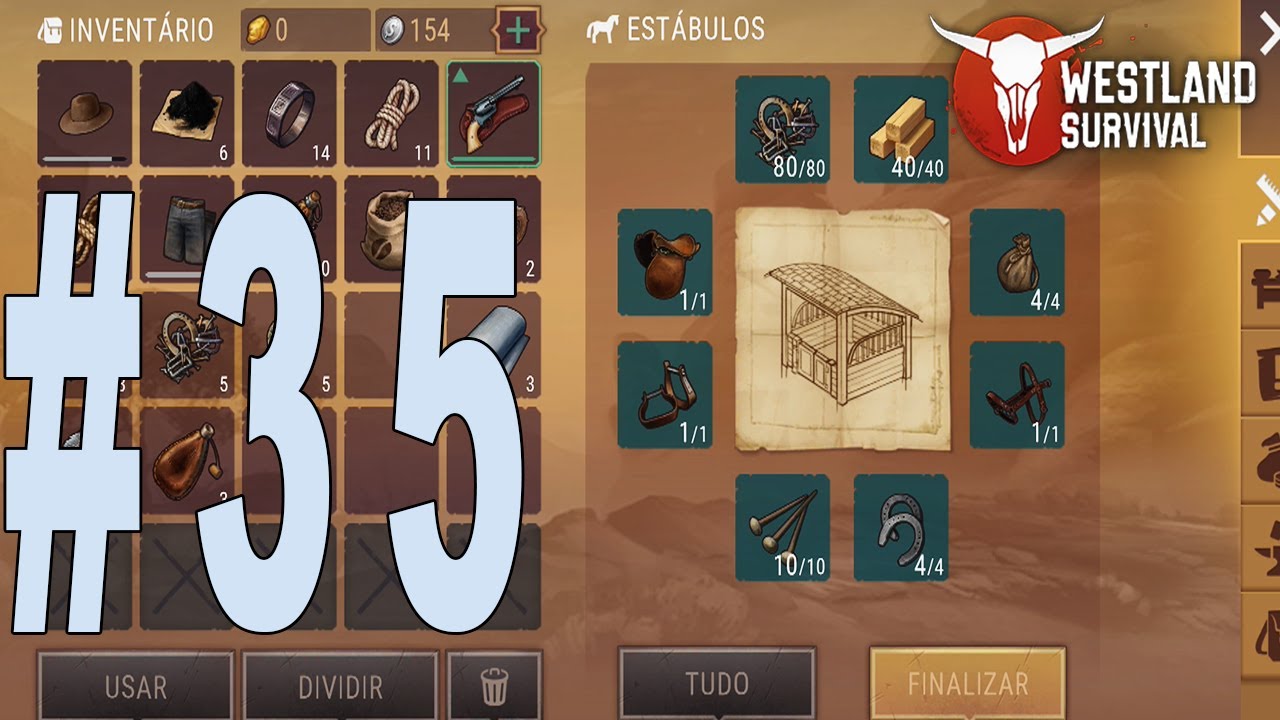 Westland Survival: Criando estábulo para cavalo - Parte 35 (iOS/Android)