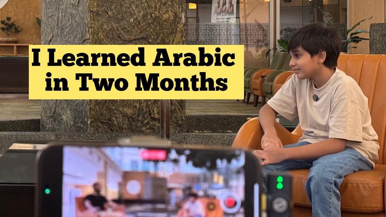 I Learned Arabic in 2 Months - Podcast - Aarfeen Saad x Najib Ayoubi #aarfeensaad #learningarabic