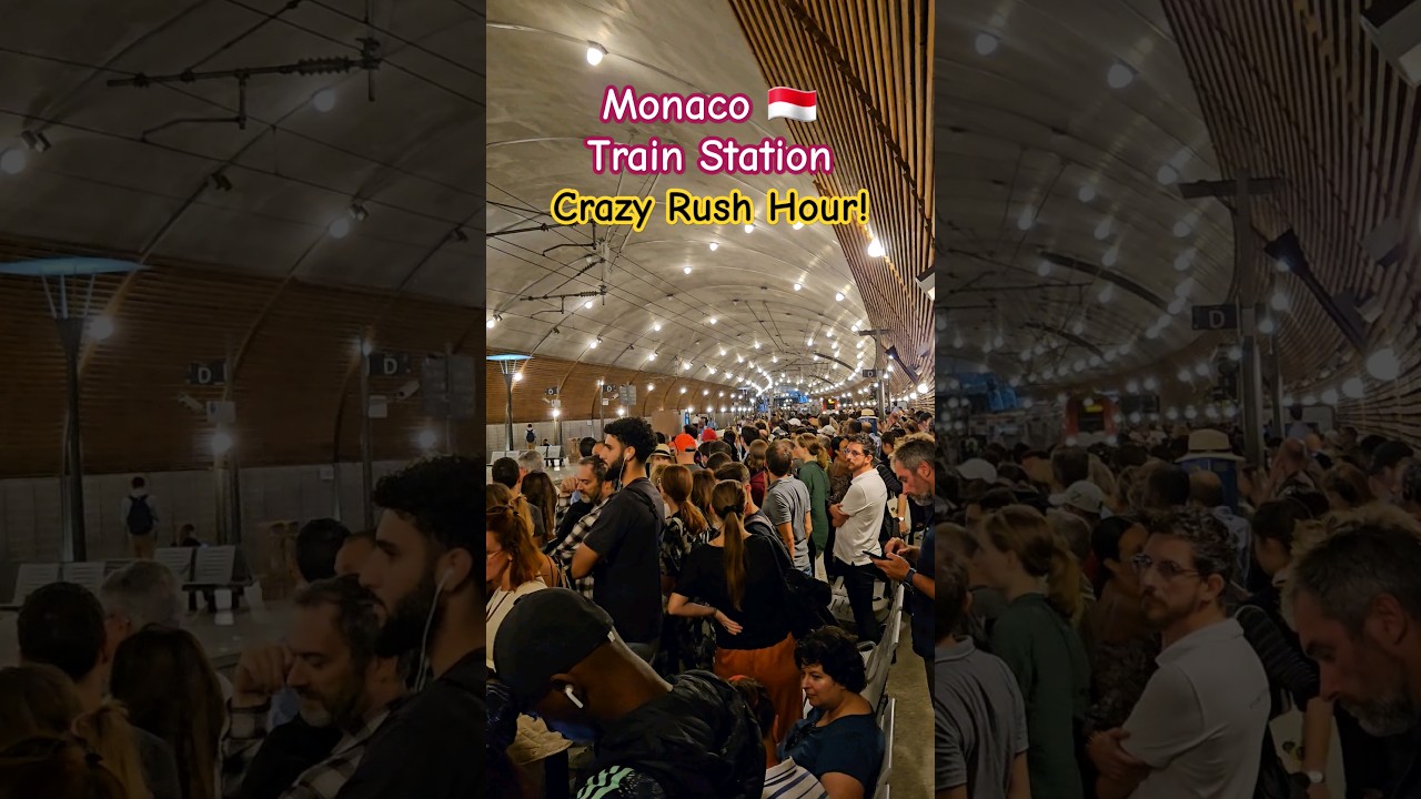 Where's everyone going? #monaco #montecarlo #nice #frenchriviera #southoffrance #trains #travel