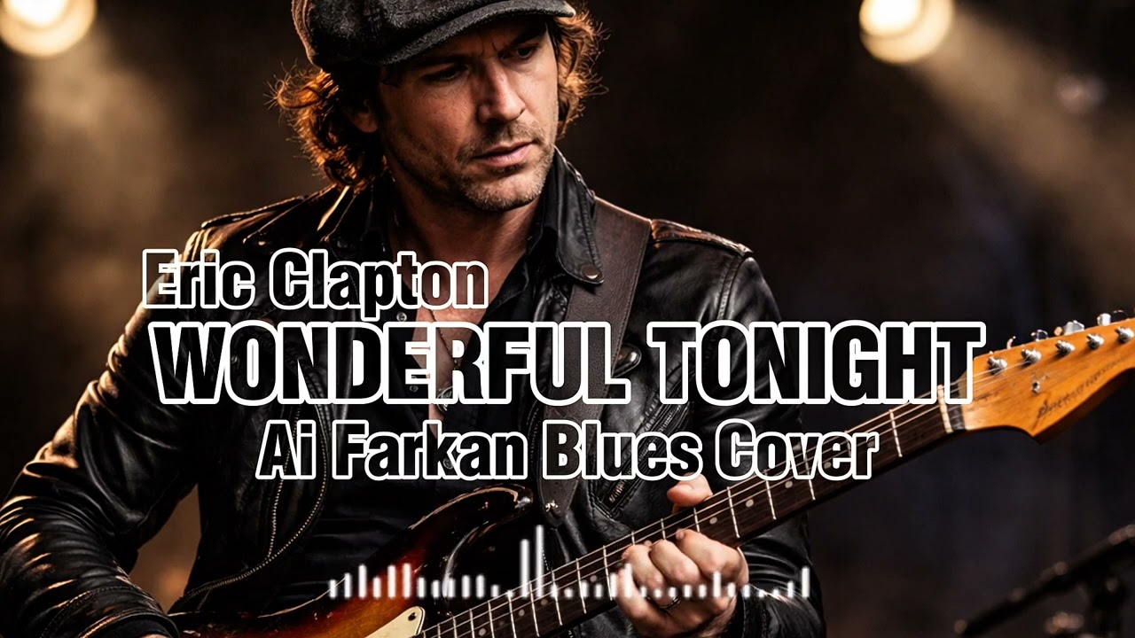 🎶 Wonderful Tonight — Eric Clapton | Ai Farkan Blues Cover
