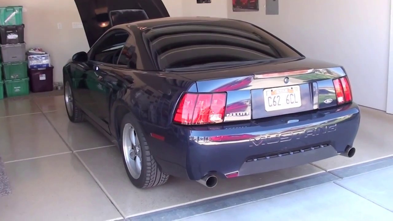 2001 Mustang Bullitt true blue