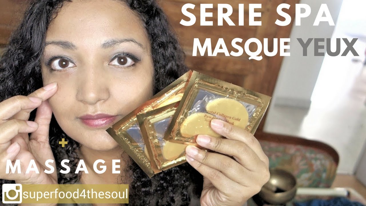 ASMR SPA ultime  - masque et massage pour les yeux gonflés *Français