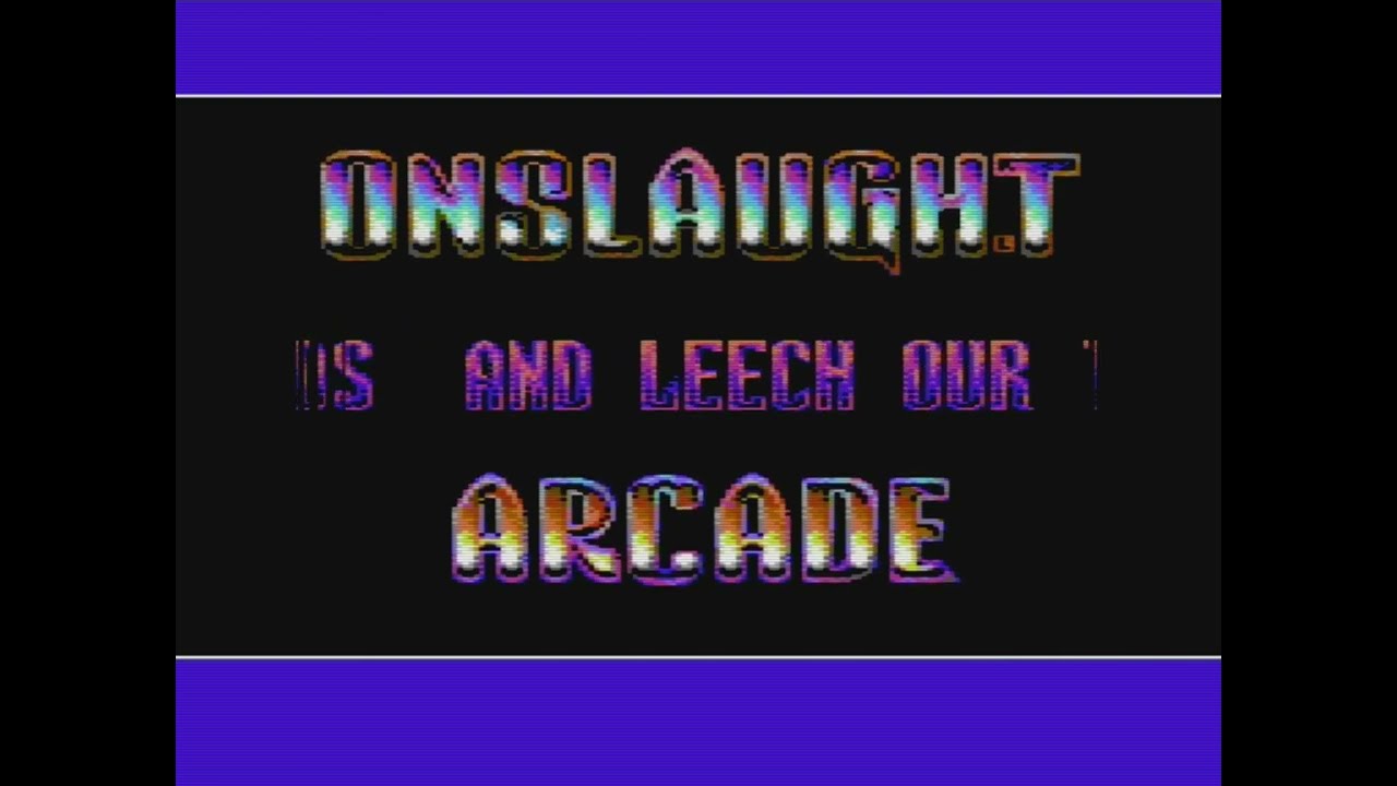 ONSLAUGHT -Tenebra 2 crack intro for C64 Commodore 64 (4K & 60fps)