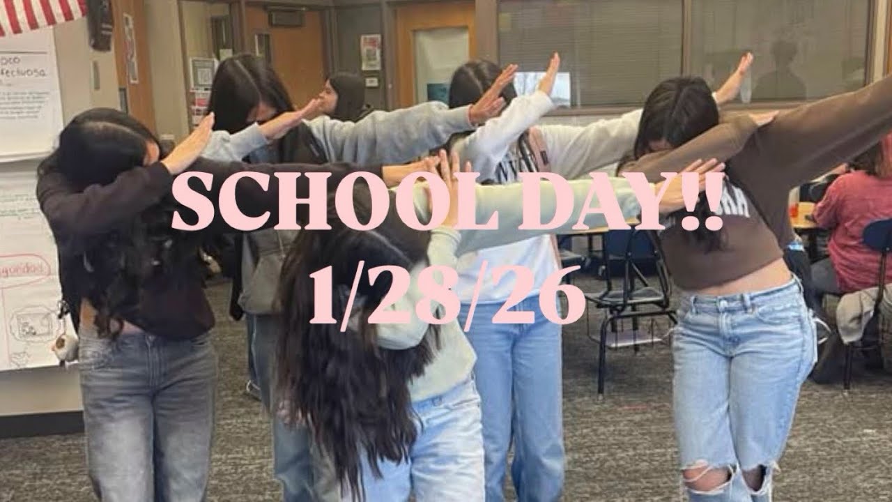 Spend a A day at school with me!!