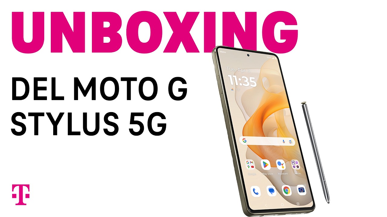 Moto G Stylus 5G: Especificaciones y Unboxing | T-Mobile Español