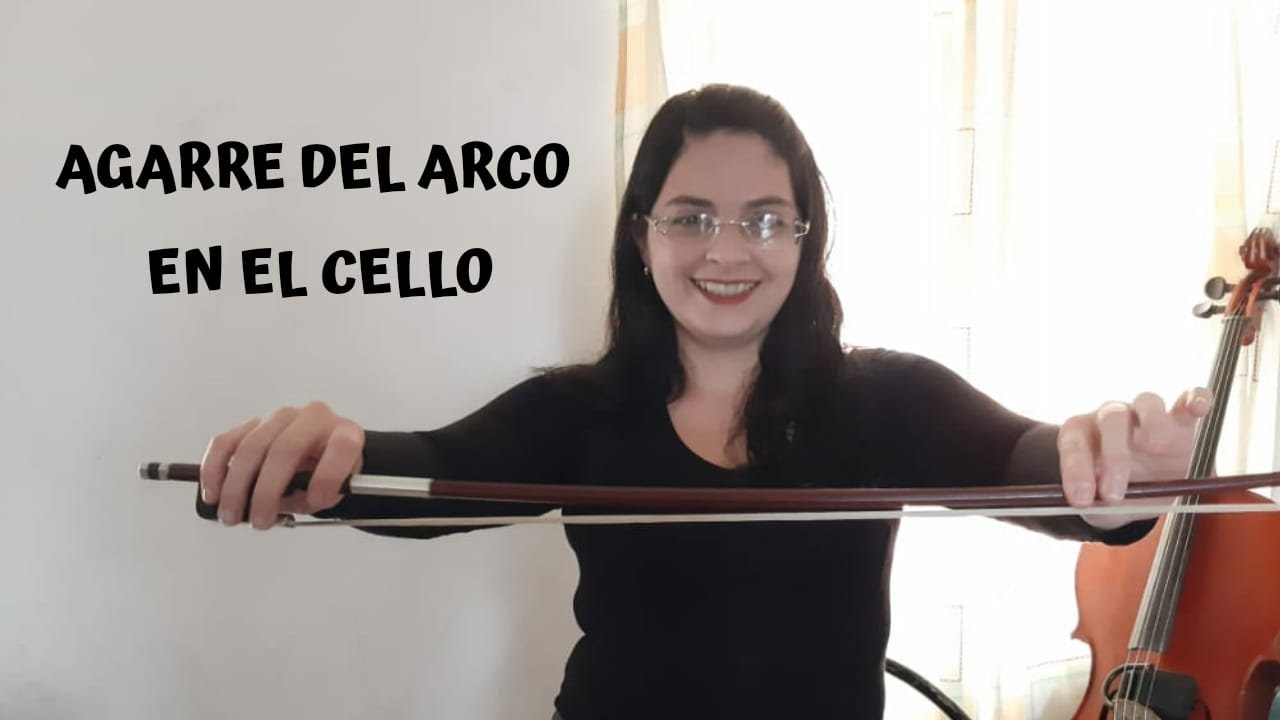 Como SUJETAR el ARCO del CELLO CORRECTAMENTE | TUTORIAL FACIL para principiantes en el VIOLONCHELO