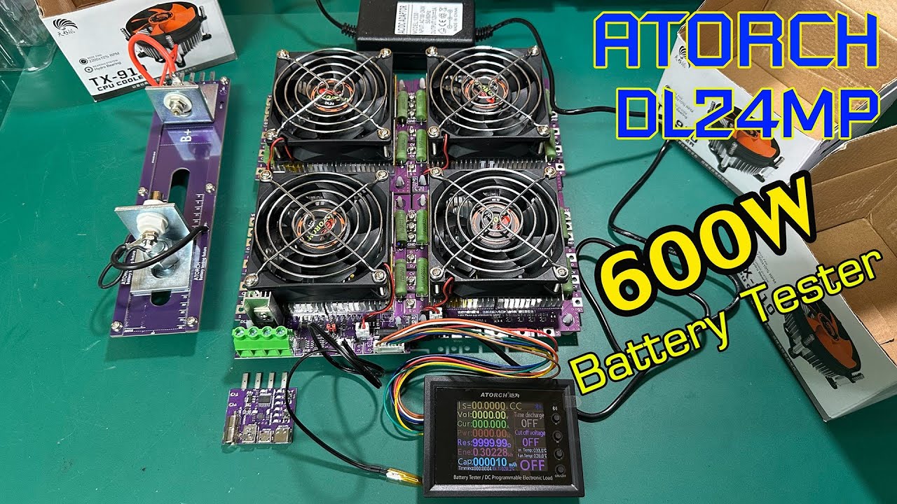 ATORCH DL24MP 600W Battery Tester/Electronic Load(Unboxing แกะกล่อง) Ep.1