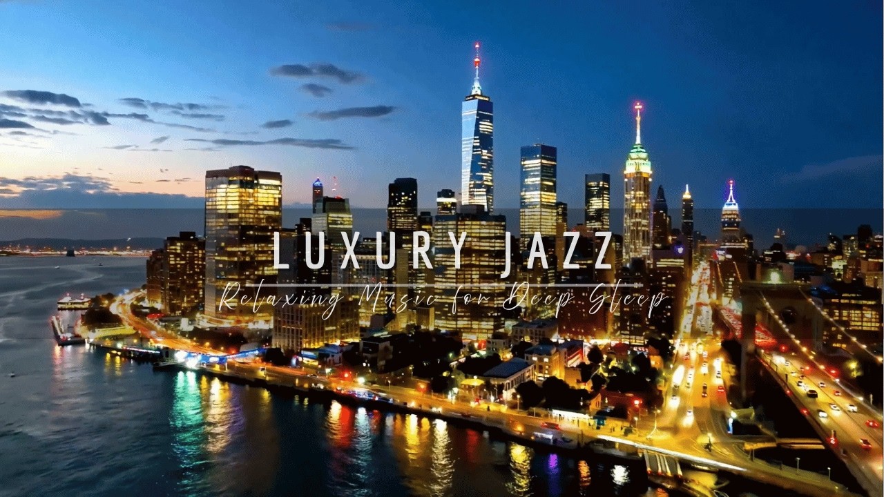 Luxury City Vibe - Smooth Jazz Instrumental for a Cozy Night in NYC
