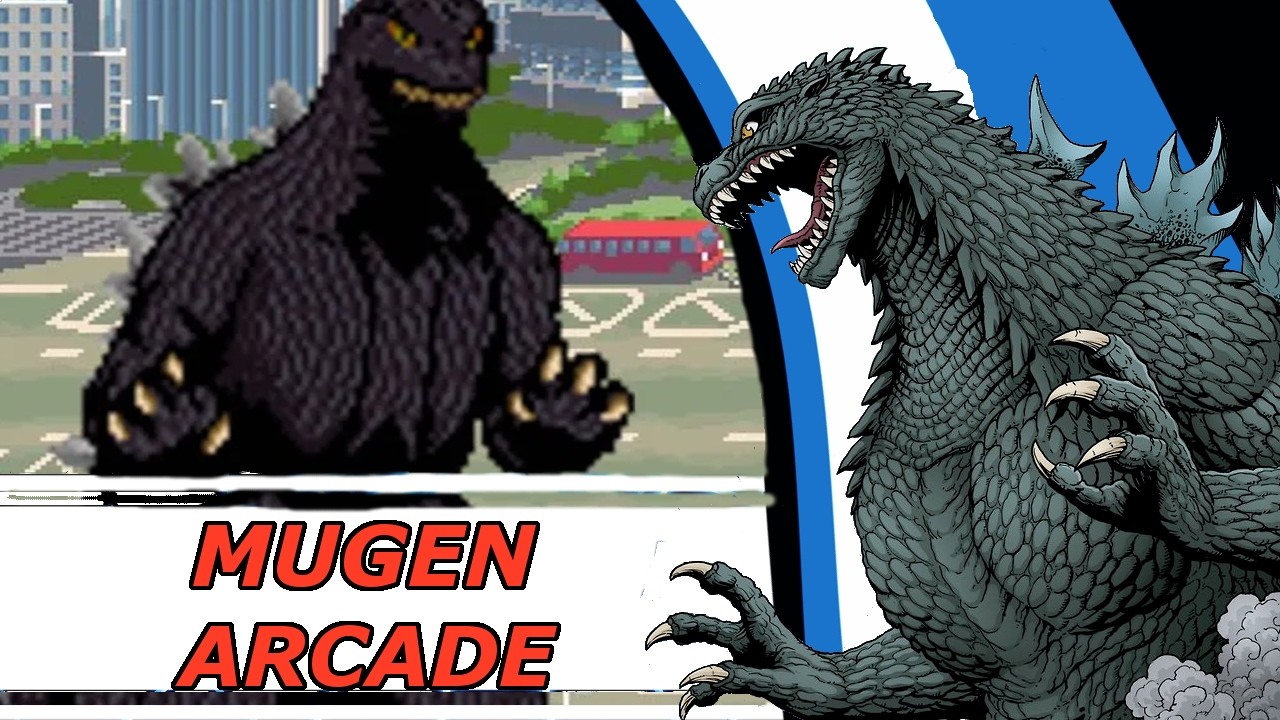 Mugen Arcade Mode with Godzilla
