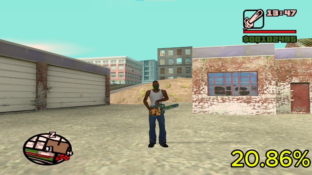 SUDAH MEMASUKI KOTA KE 3 (100%) Grand Theft Auto: San Andreas #8