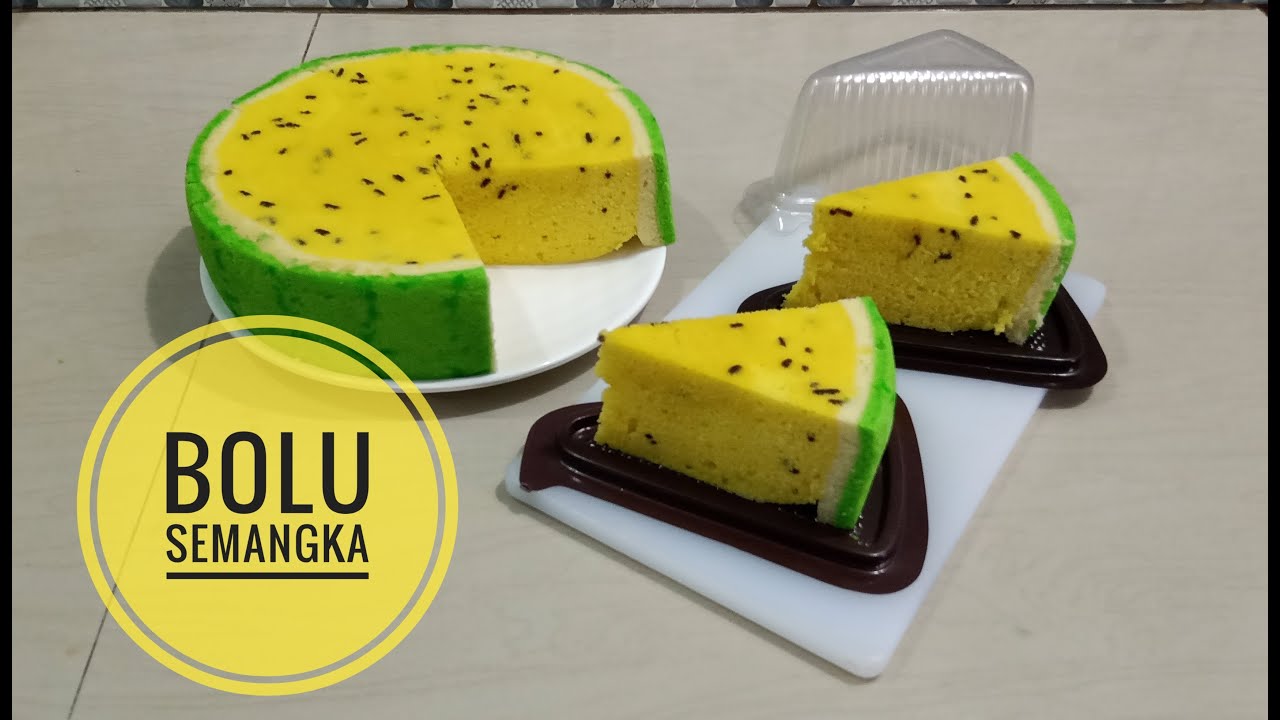 RESEP BOLU KUKUS SEMANGKA || IDE JUALAN