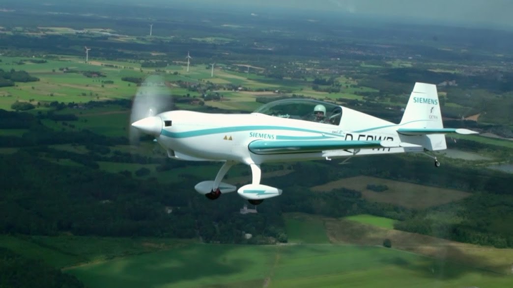 Electric aircraft: World-record electric motor makes first flight.