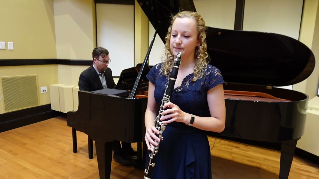 Sonatina for Clarinet in A and Piano by Gerhard Wuensch