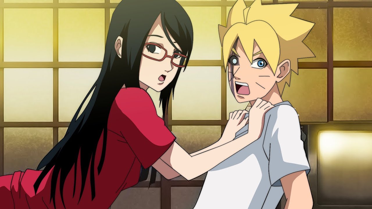 BORUTO E SARADA PRIMEIRA VEZ VEJA COMO FOI!! Boruto Episódio 294