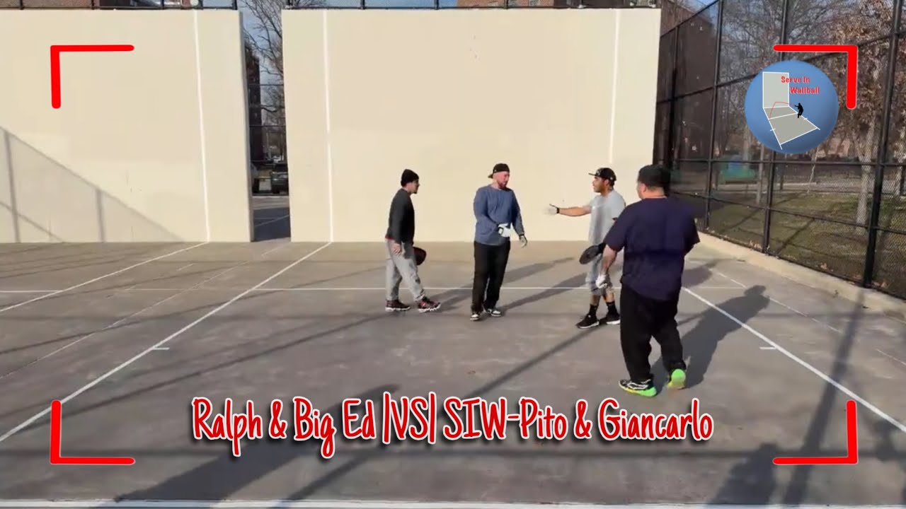Ralph & Big Ed |VS| SIW-Pito & Giancarlo | 1WB Steamboll Doubles Match @The Big Park | 01/13/26